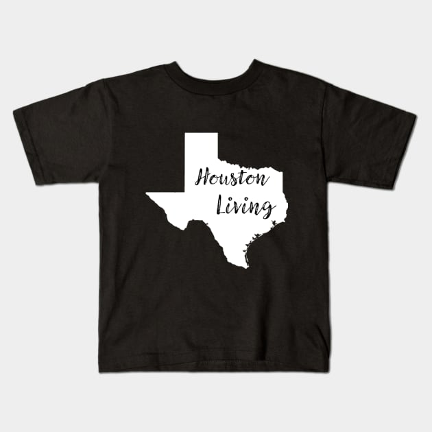 Houston Living Kids T-Shirt by InTrendSick